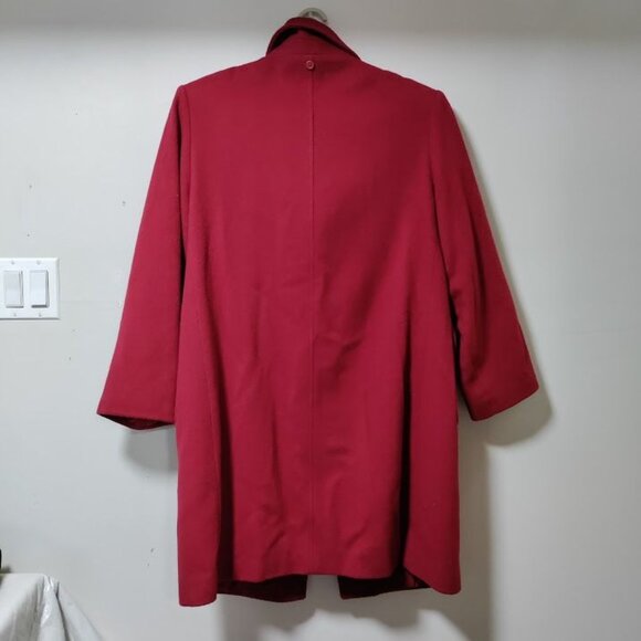 Talbots VTG Gloverall English Country Side Wool Duffle Coat Barbiecore Womens 10 - Picture 4 of 15